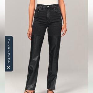 Abercrombie Ultra High Rise 90s Straight Jean